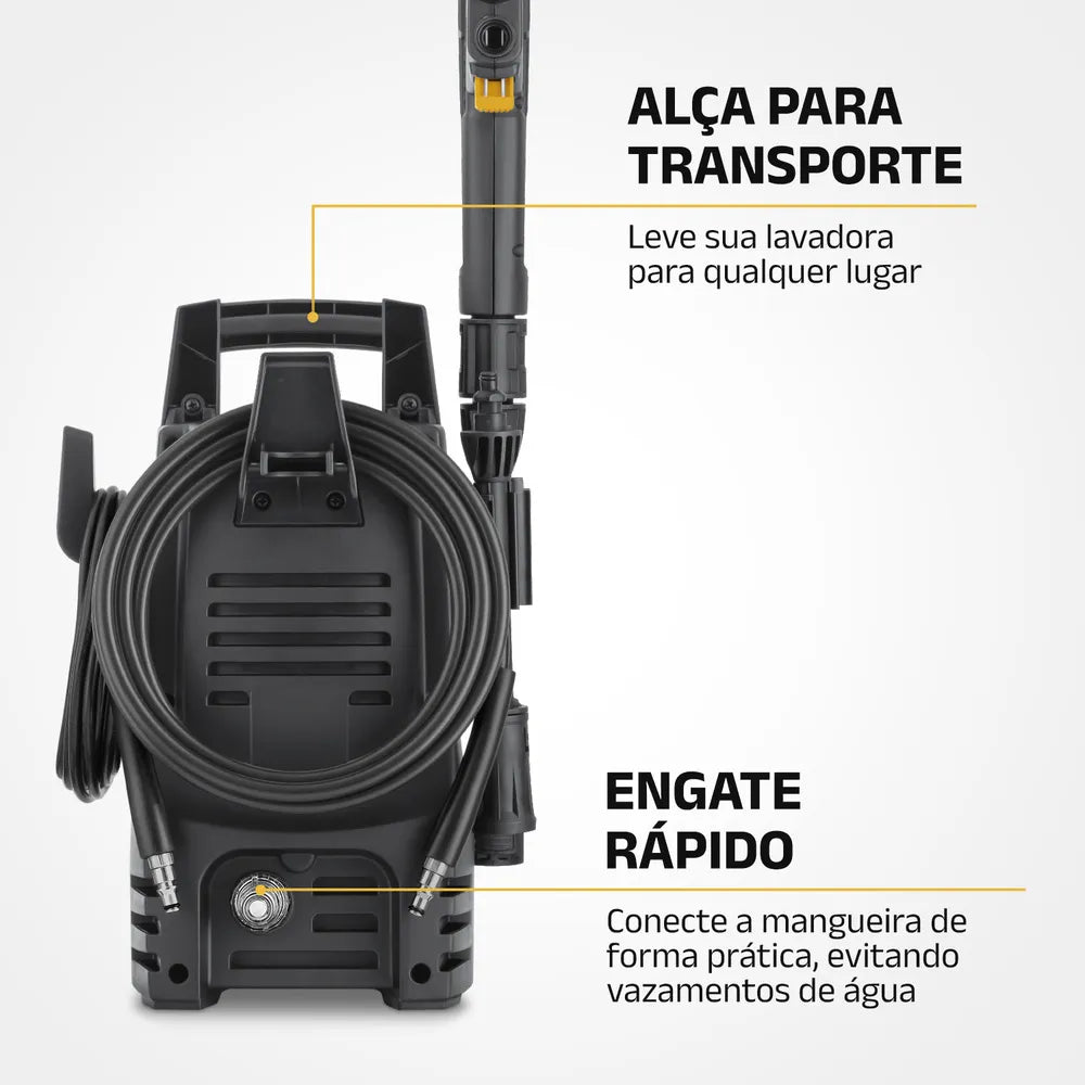 Lavadora De Alta Pressão Mondial Aqua Power 1600 Psi 1400w