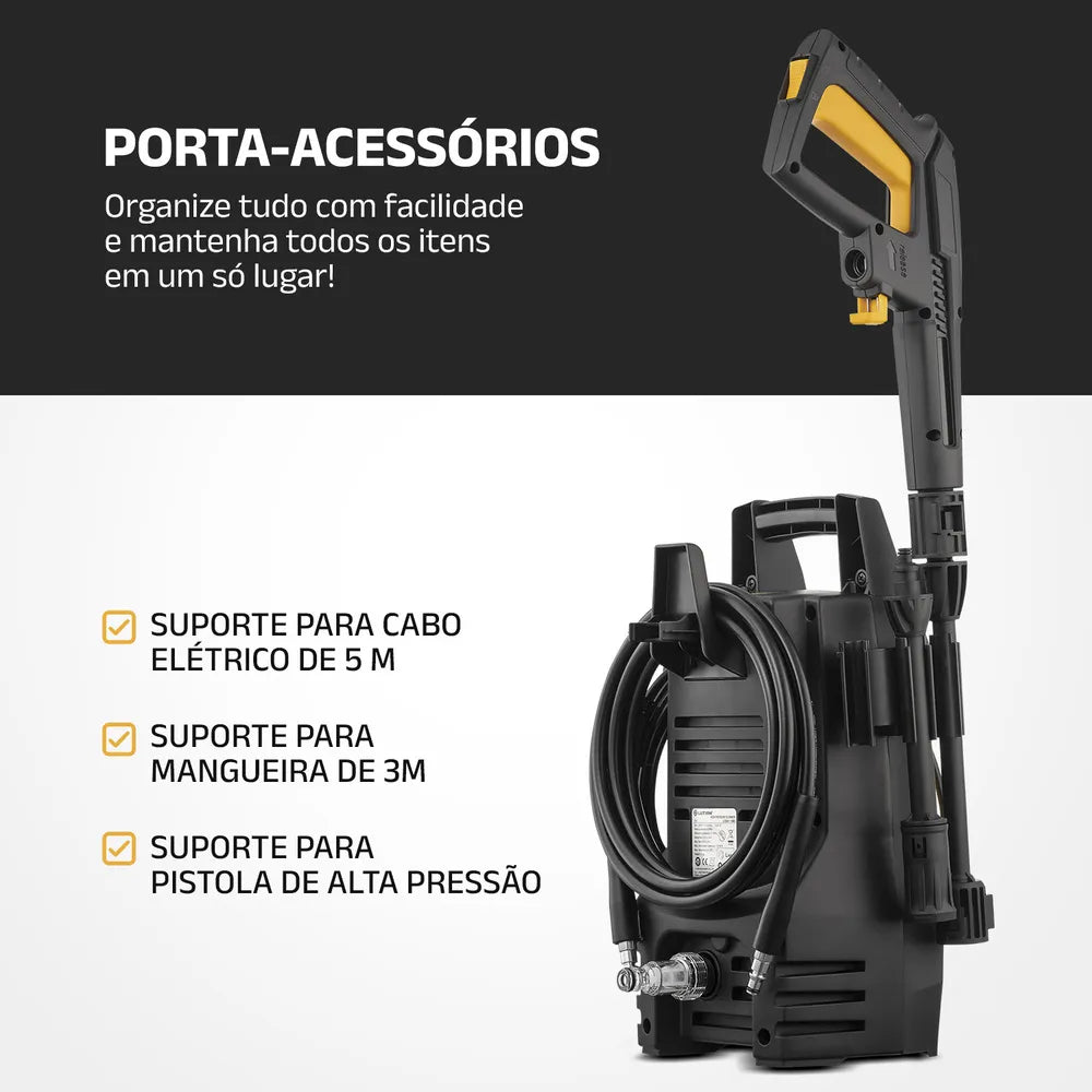 Lavadora De Alta Pressão Mondial Aqua Power 1600 Psi 1400w
