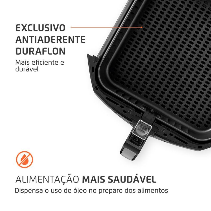 Fritadeira Eletrica Air Fryer Mondial AFN‑80‑BI 8L 1900W