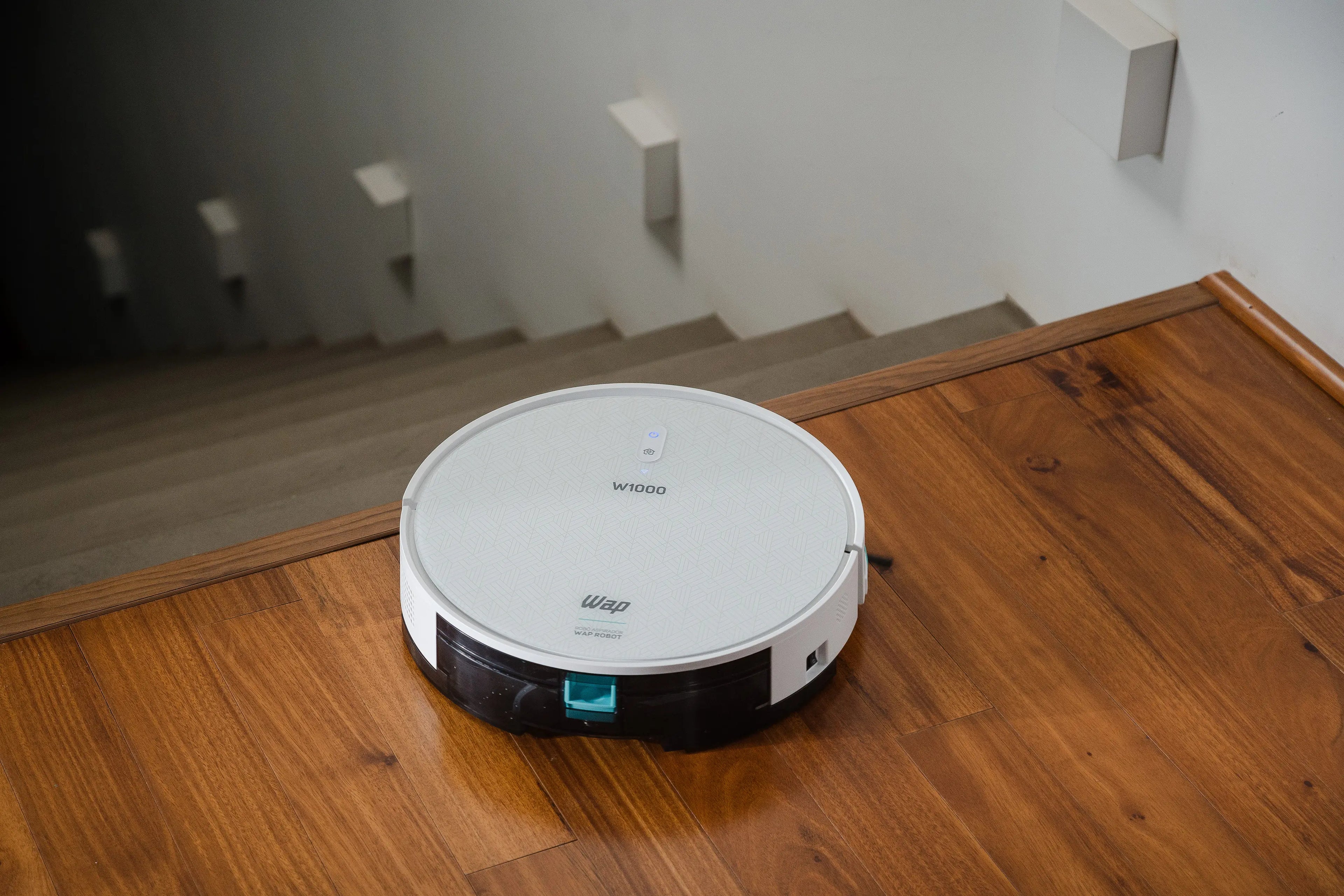 Robô Aspirador Pó Wap Robot W1000 Inteligente Bivolt 40W