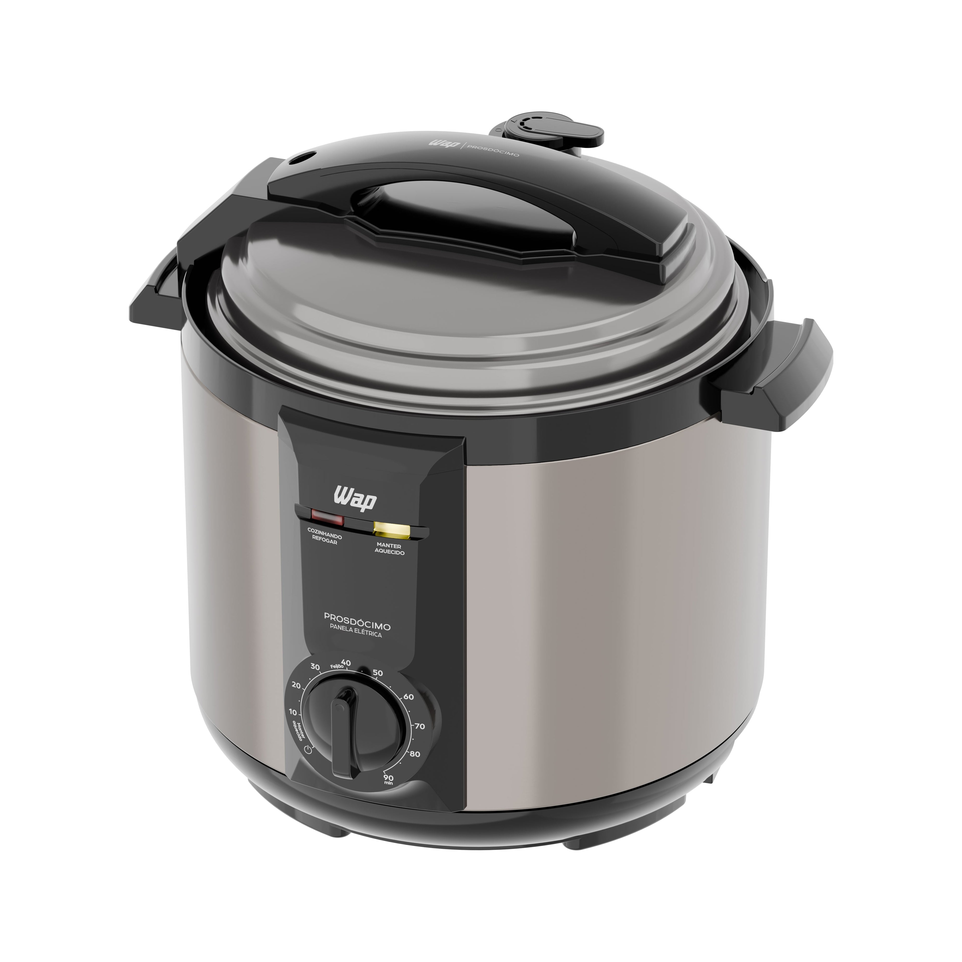 Panela Pressão Wap Wppe2 Digital 5L Antiaderente Segura 900W