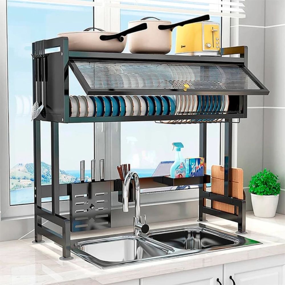 Organizador Escorredor Decoteam 2 Prateleiras 65x28x80