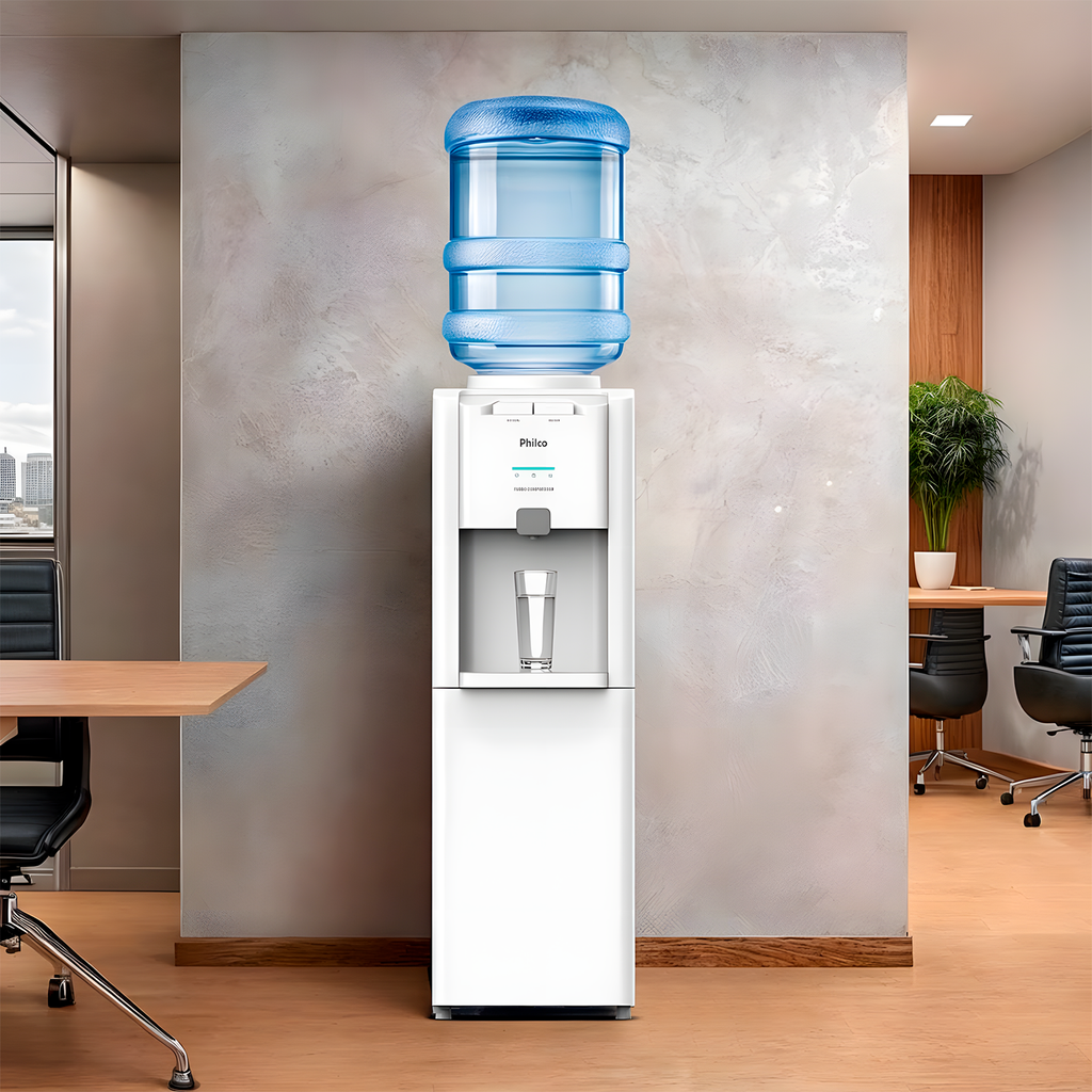 Bebedouro Philco Pbe80a Eletrônico Água Gelada e Natural 71W