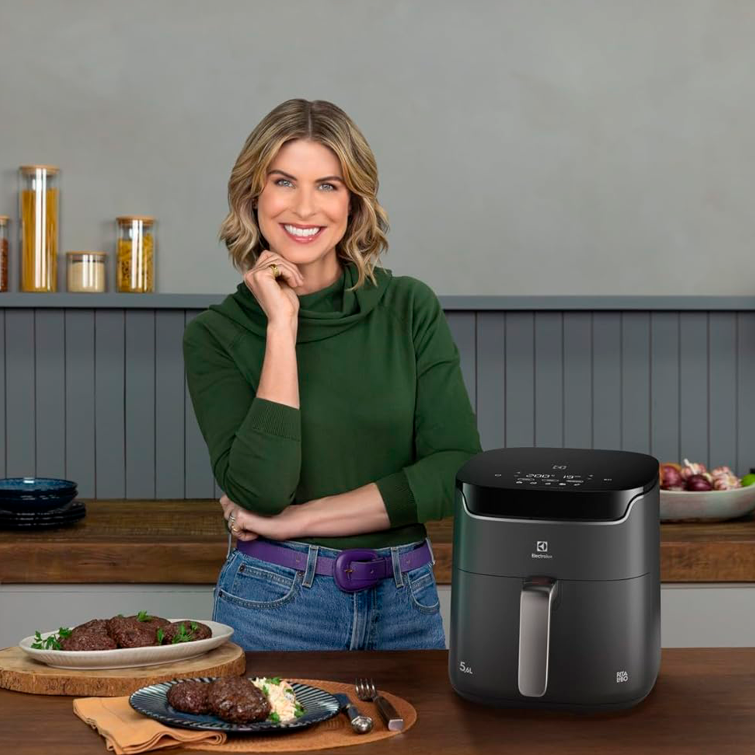 Fritadeira Elétrica Air Fryer Electrolux Eaf45 5,6L 1400w