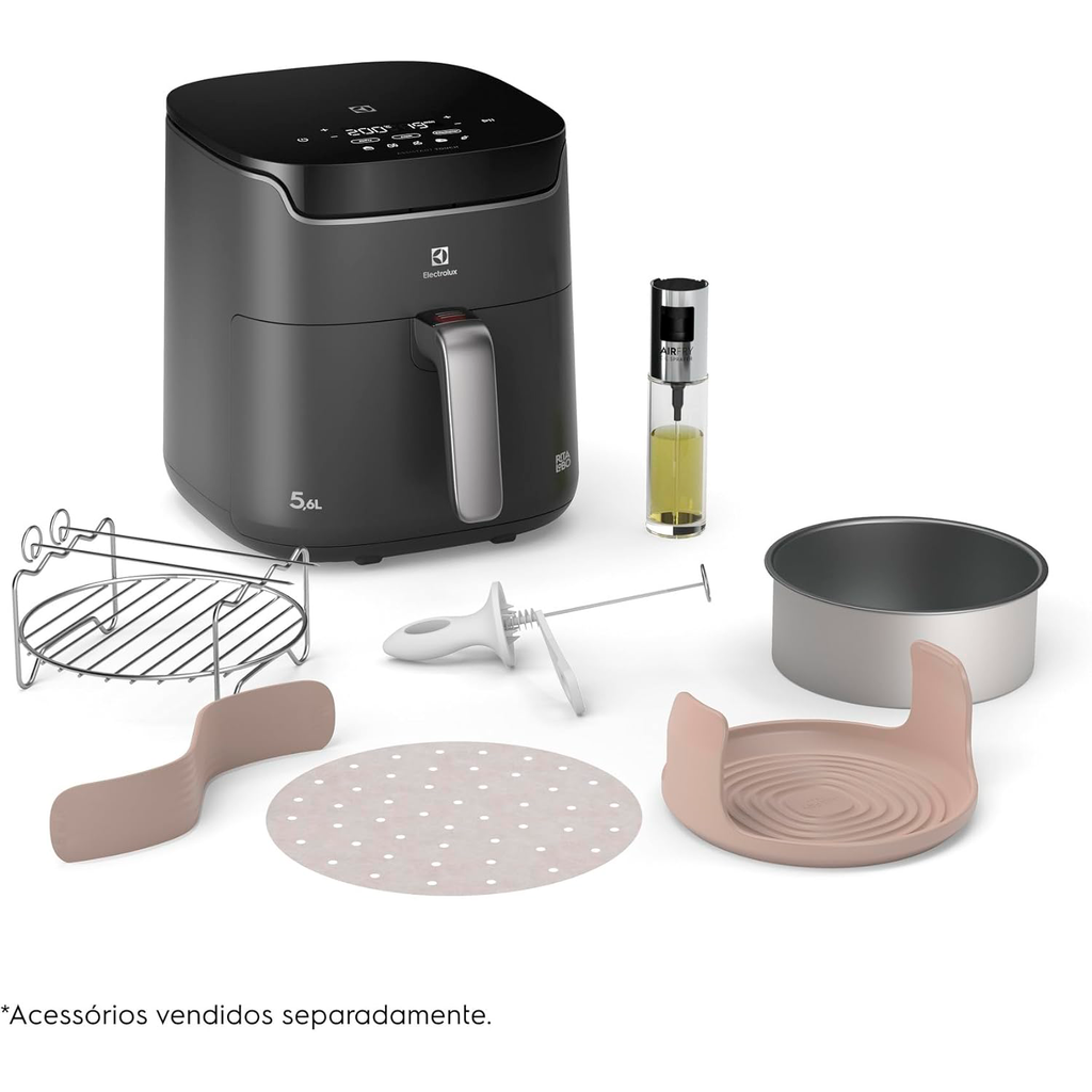 Fritadeira Elétrica Air Fryer Electrolux Eaf45 5,6L 1400w