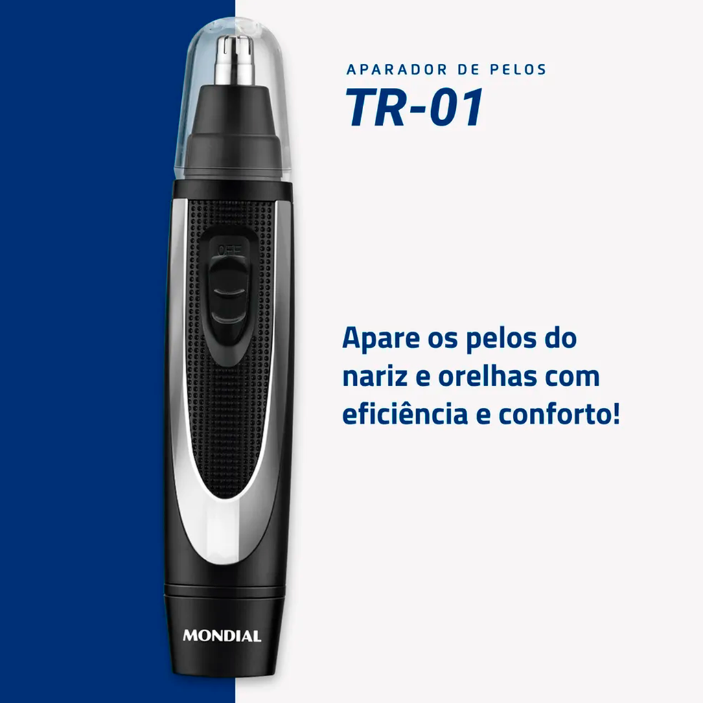 Aparador de Pelos Mondial Classic TR-01 Bivolt 0,8W