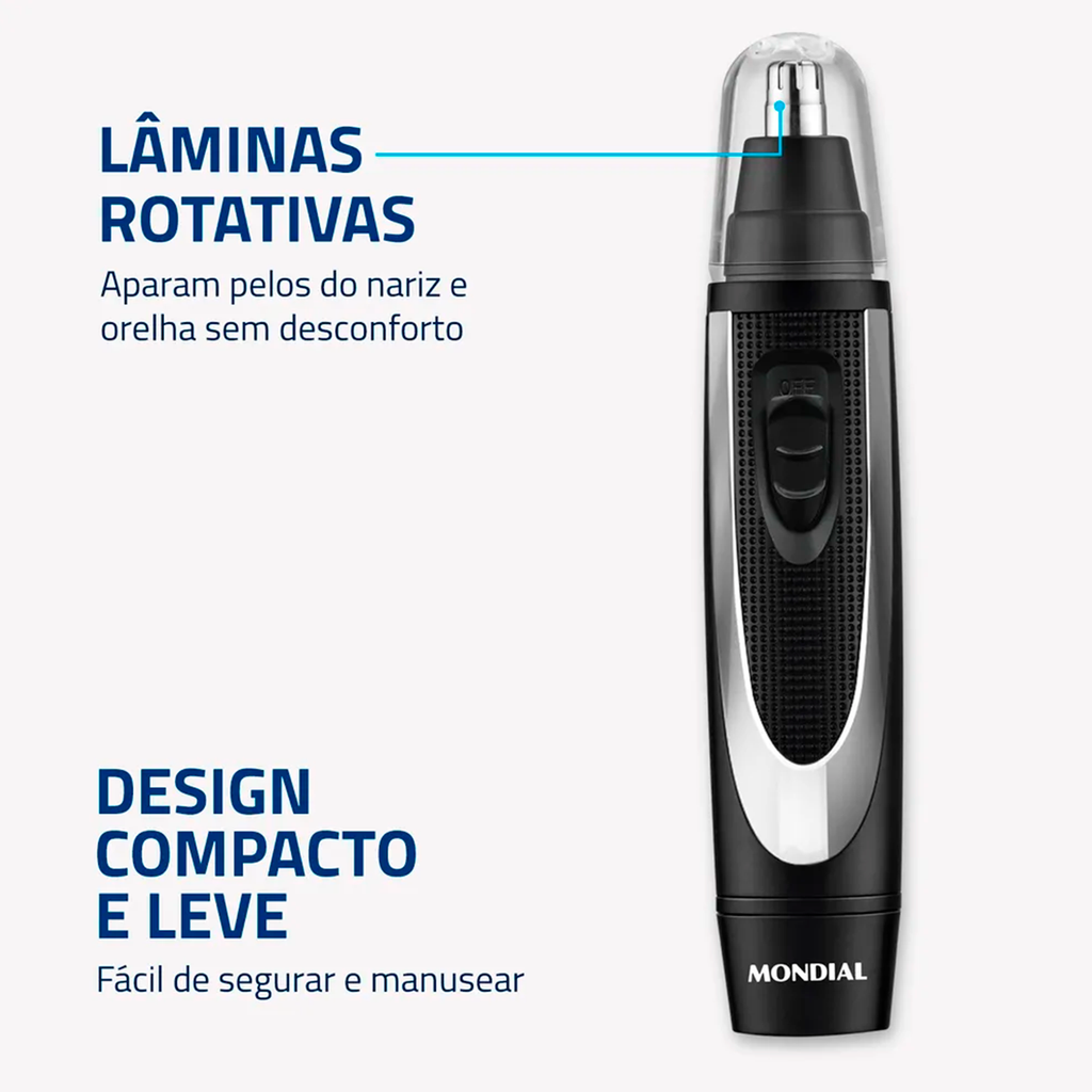 Aparador de Pelos Mondial Classic TR-01 Bivolt 0,8W
