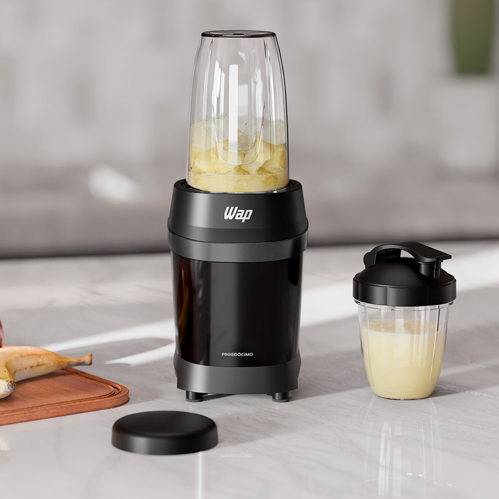 Liquidificador Portátil Wap Blender Pro Turbo 700ml 700W