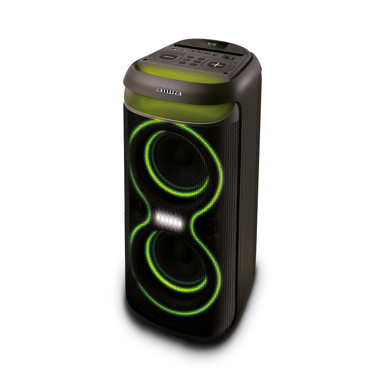 Caixa De Som Amplificada Party Box Aiwa Aws-pb-08 Bluetooth