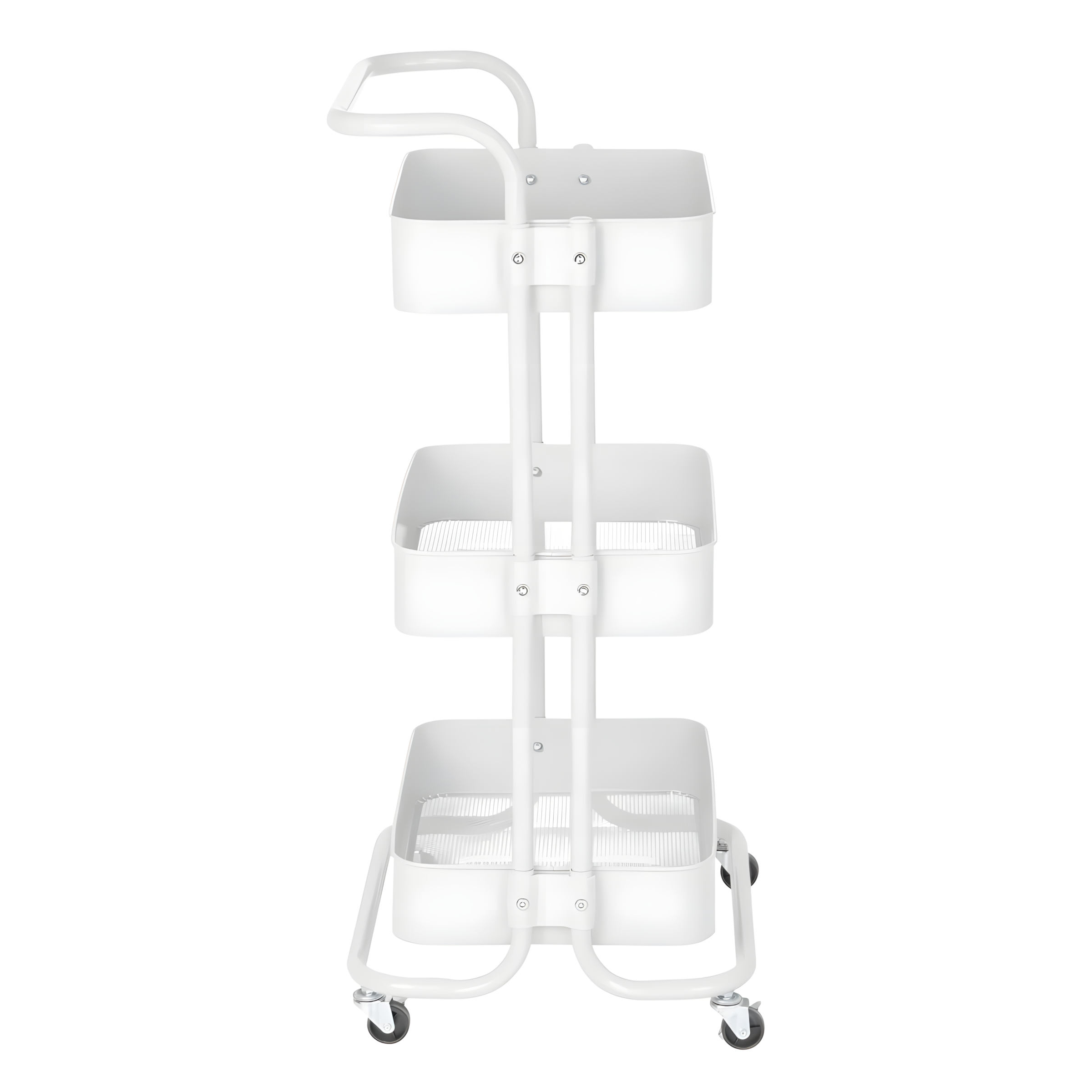 Carrinho Multiuso Conthey 3 Prateleiras Rodinha Organizador