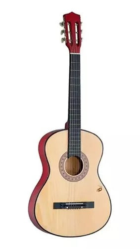 Violão Musical Para Iniciantes Acústico Queens Bege