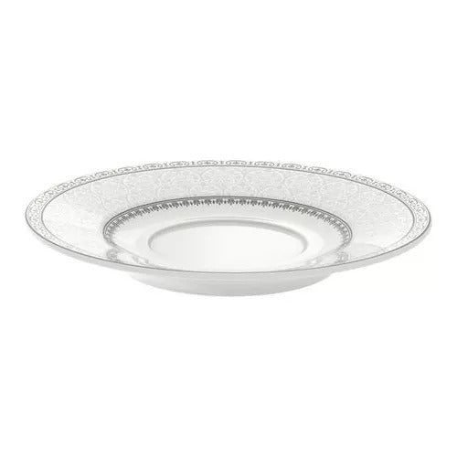 Conjunto De 6 Xicaras Com Pires Porcelana 70ml Tramontina