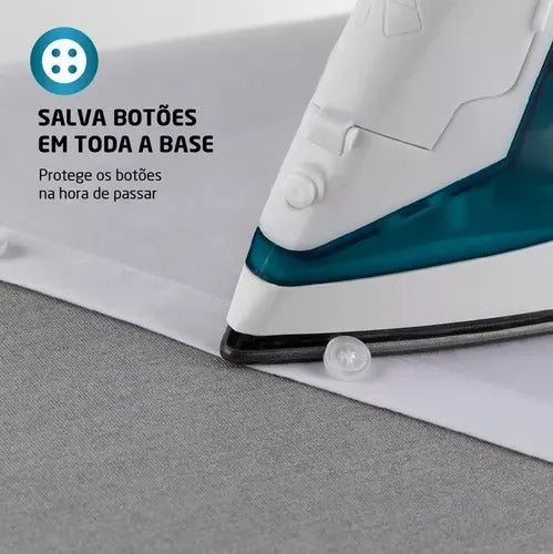 Ferro A Vapor Azul/branco 1200w F-32 Mondial Cor Azul 110v