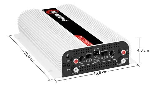 Modulo Amplificador Taramps Ts1200x4 1200w Rms Classe D