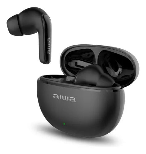 Fone De Ouvido Eardbud Aiwa Ws-eb-04-b Bluetooth Ipx4 Anc