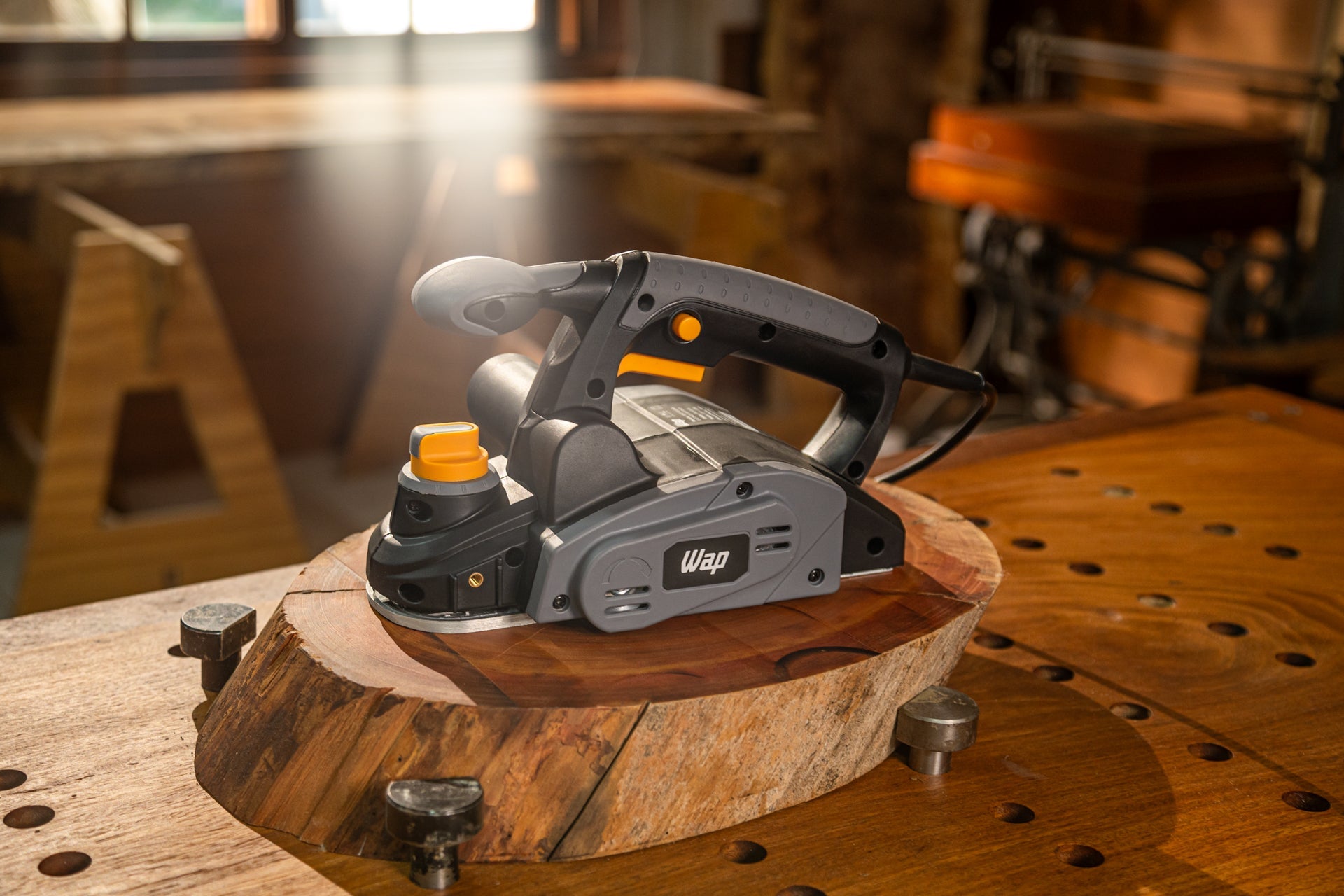 Plaina Elétrica Wap Wf Pe01 Corte Preciso Guia Paralela 760W