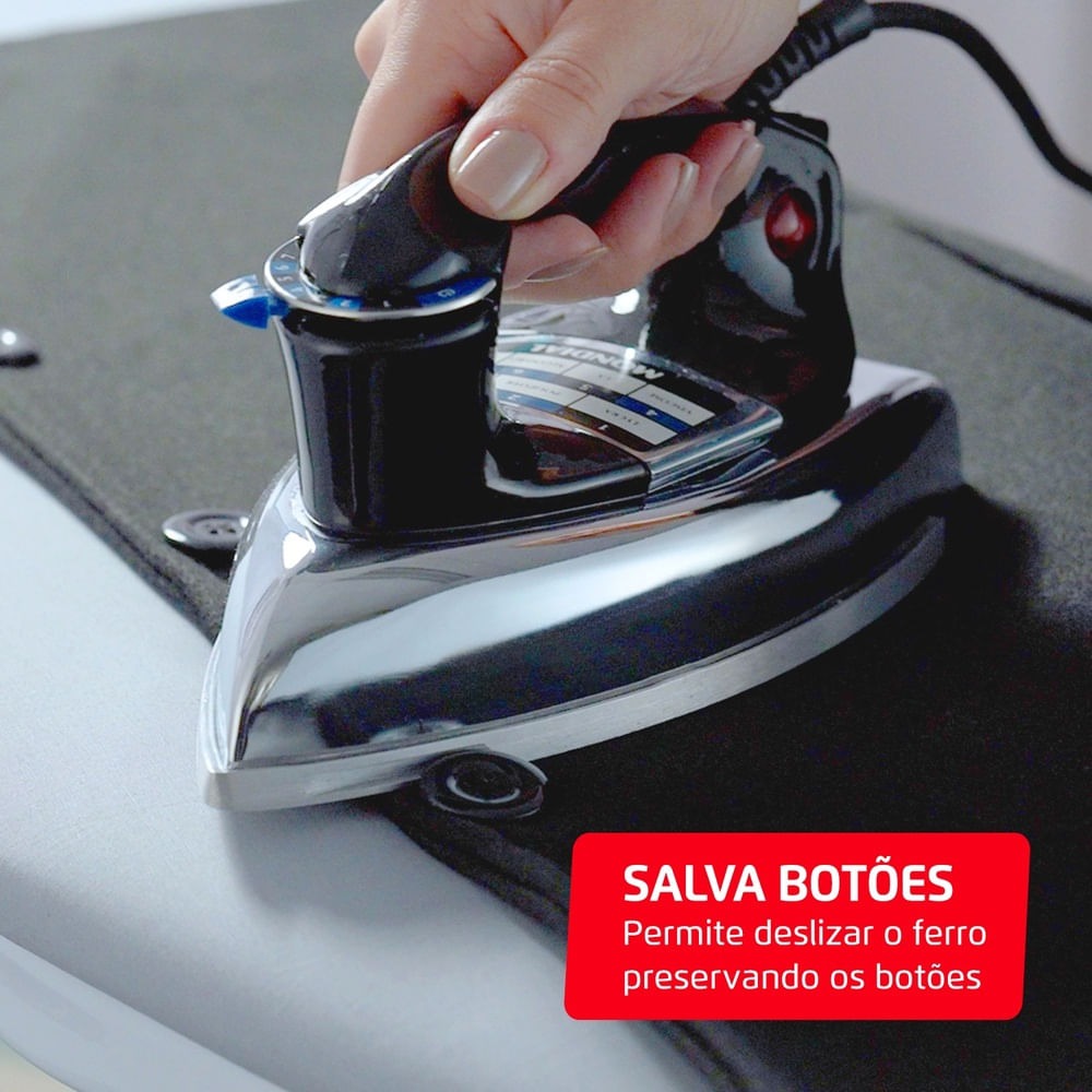 Ferro de Passa Roupa a Seco FS-01-BI Mondial 1250W