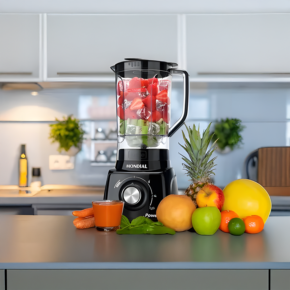 Liquidificador Mondial L-99 Turbo 3 Velocidades 500W