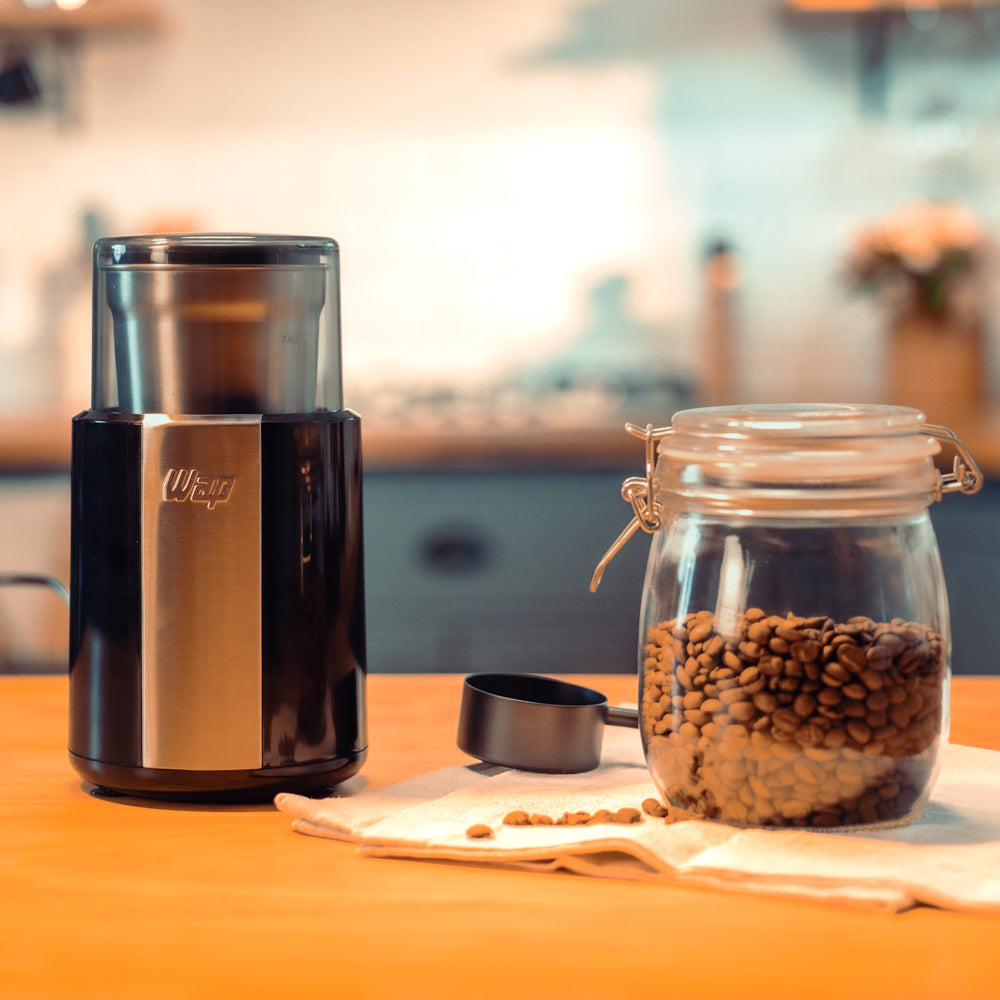 Moedor Café Wap Aroma Wmc200 Grãos Inox Prático Rápido 200W