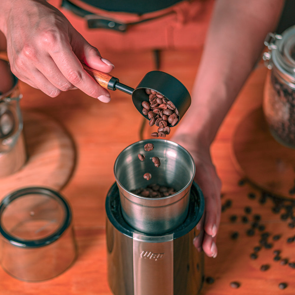 Moedor Café Wap Aroma Wmc200 Grãos Inox Prático Rápido 200W