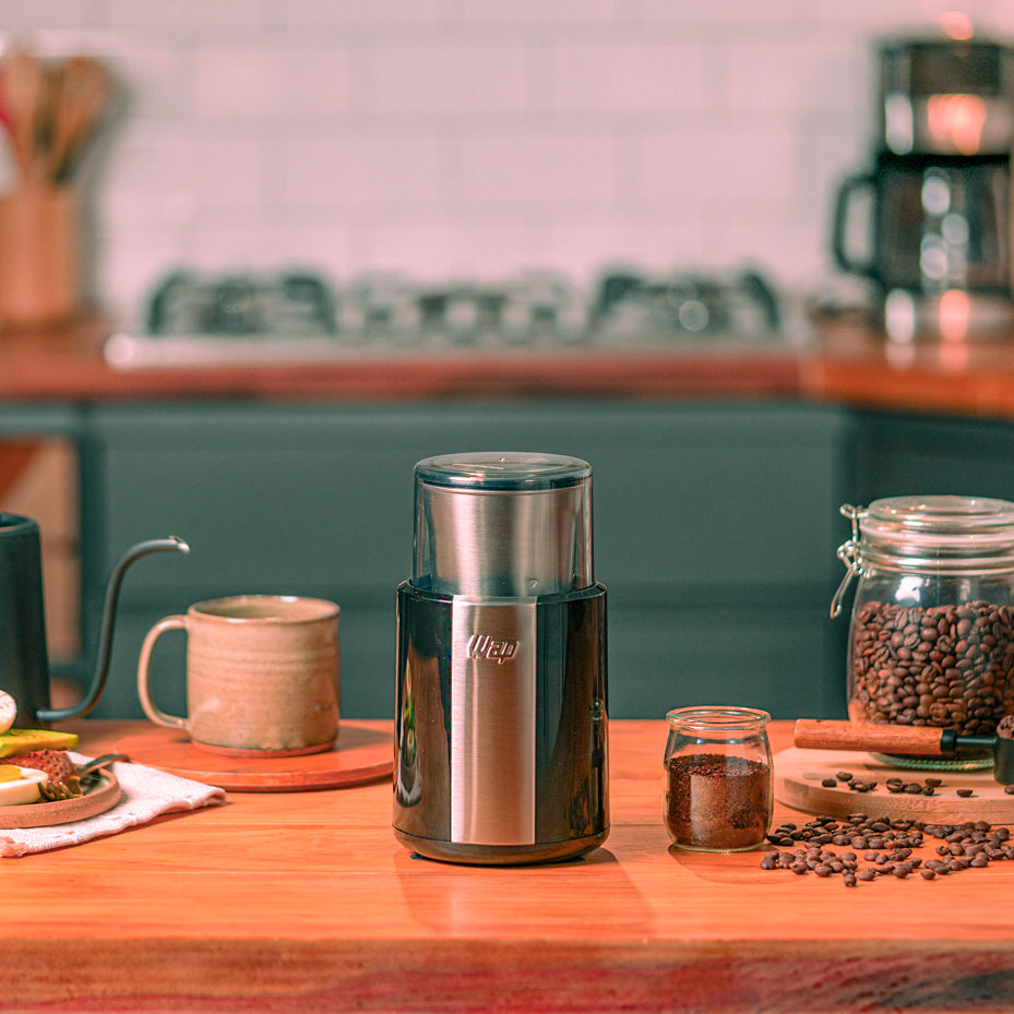 Moedor Café Wap Aroma Wmc200 Grãos Inox Prático Rápido 200W