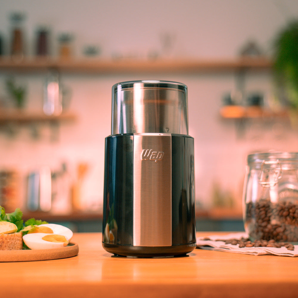 Moedor Café Wap Aroma Wmc200 Grãos Inox Prático Rápido 200W
