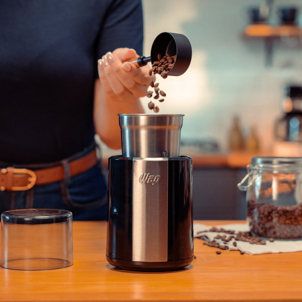 Moedor Café Wap Aroma Wmc200 Grãos Inox Prático Rápido 200W