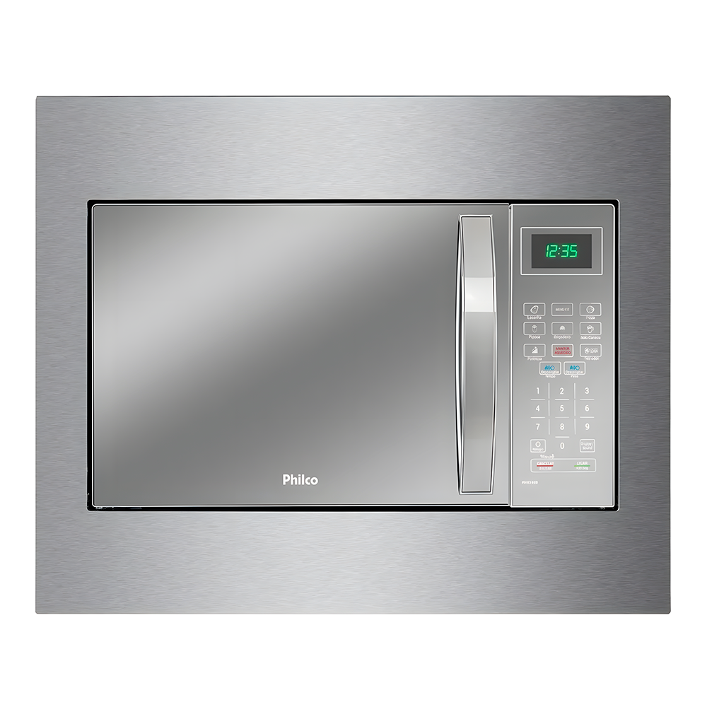 Micro-ondas Philco Pmb28eb 28l De Embutir Limpa Fácil  1400w