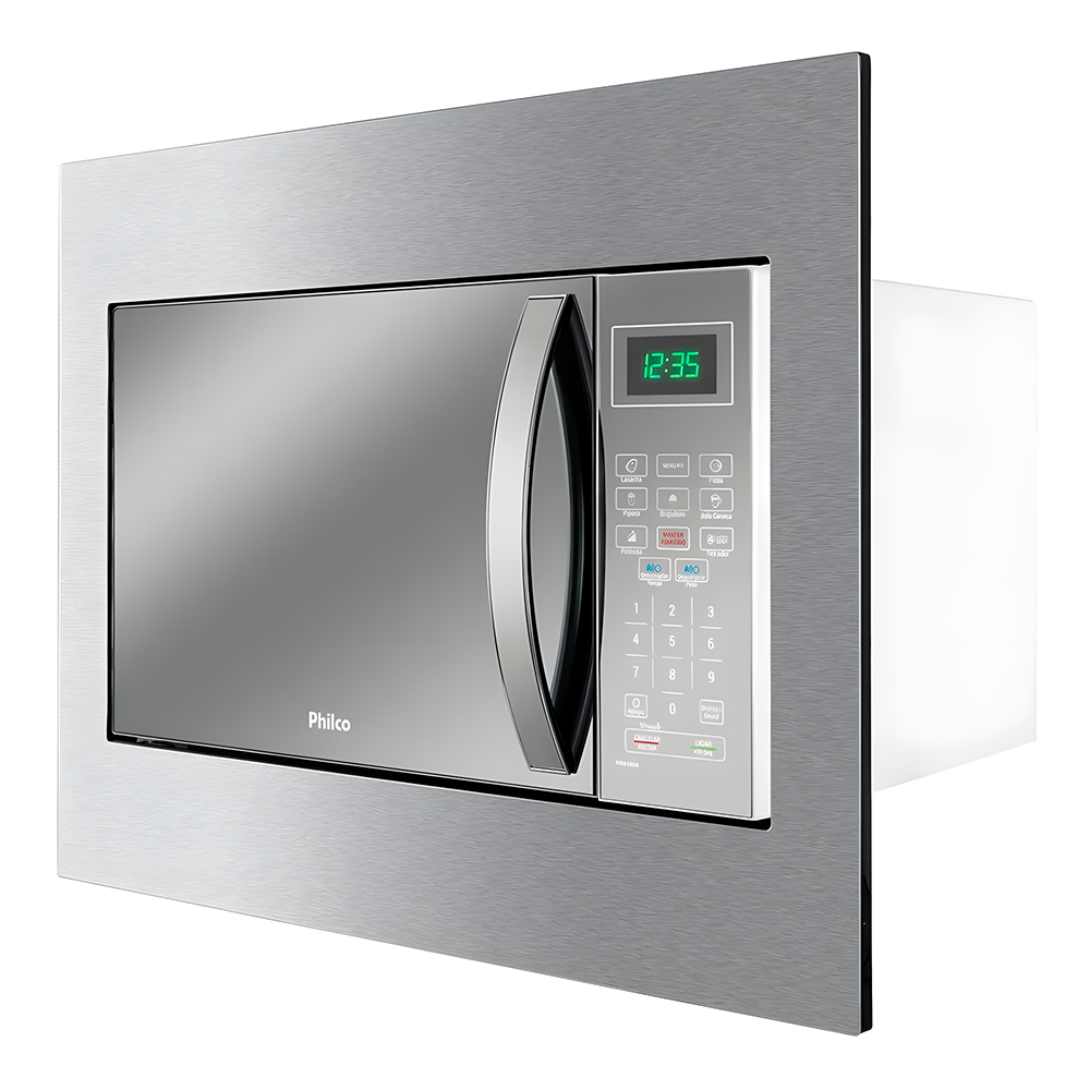 Micro-ondas Philco Pmb28eb 28l De Embutir Limpa Fácil  1400w