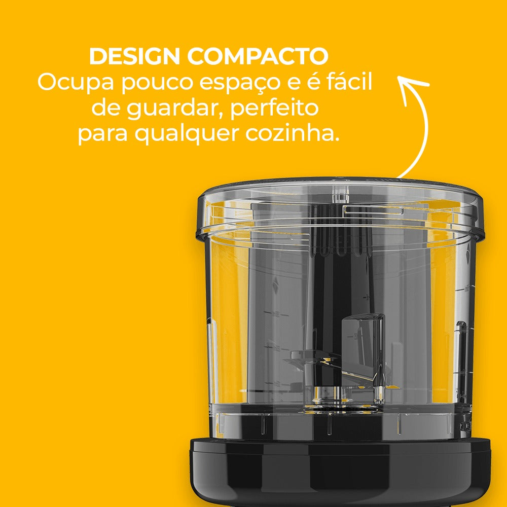 Mini Processador Cadence Mini Crush MPR530 Multiuso 70W