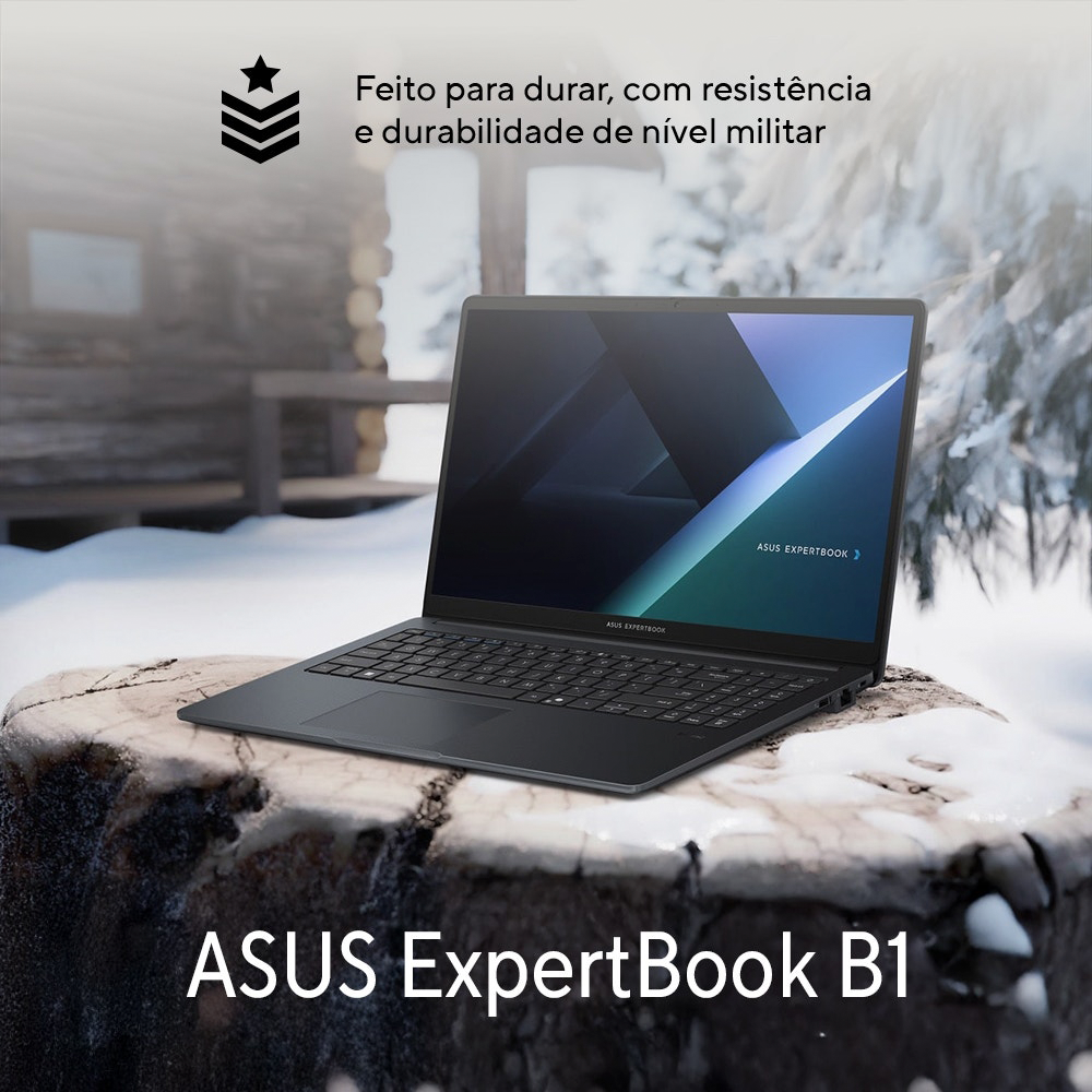 Notebook Asus Expertbook B1 Intel I3 8GB 256GB WinPro11 Tela 16,5”