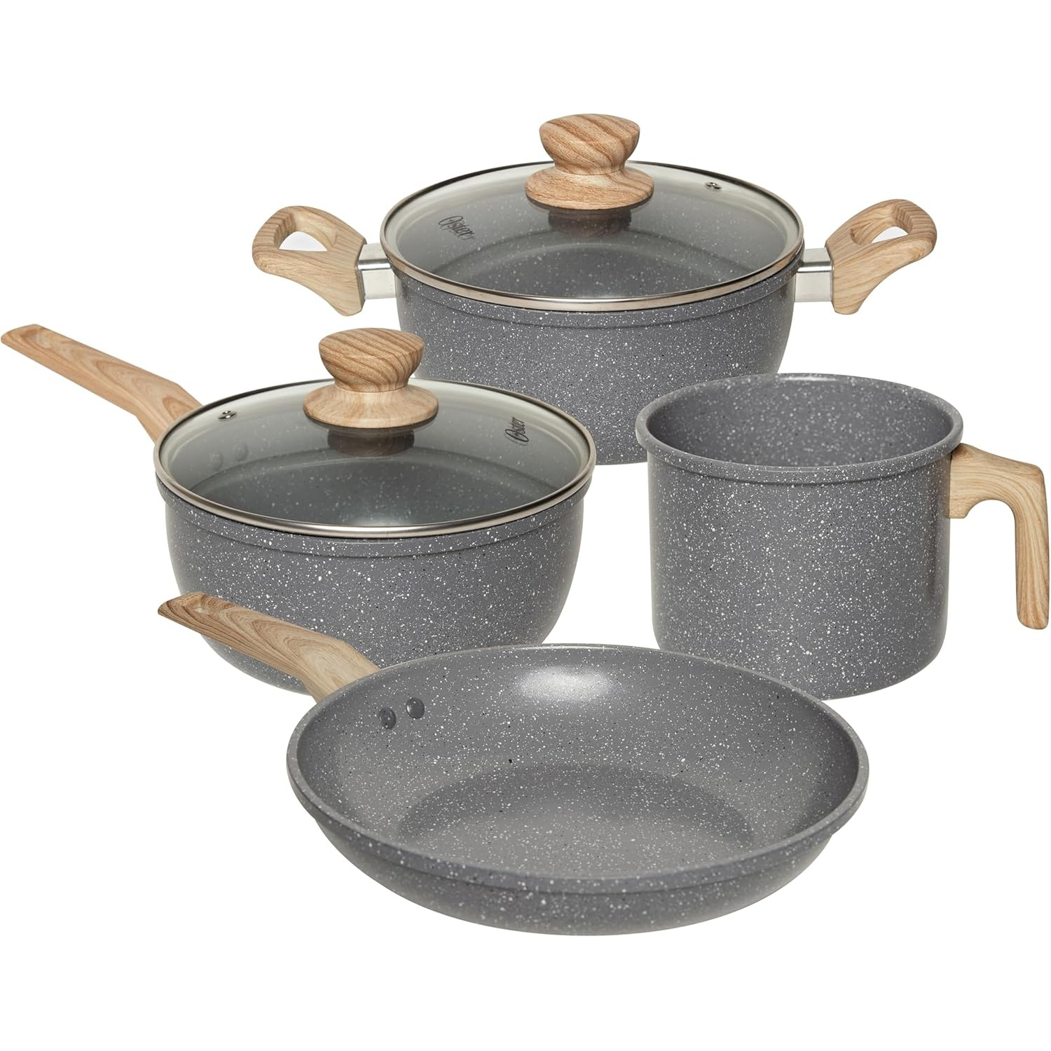 Jogo Panelas Oster Cerâmica Antiaderente Premium 4 Peças