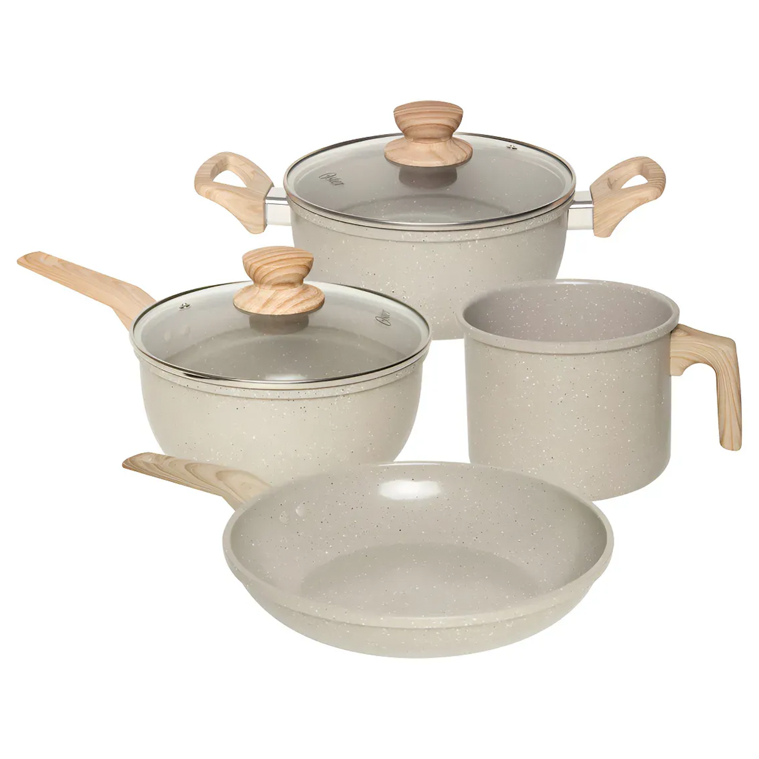 Jogo Panelas Oster Cerâmica Antiaderente Premium 4 Peças