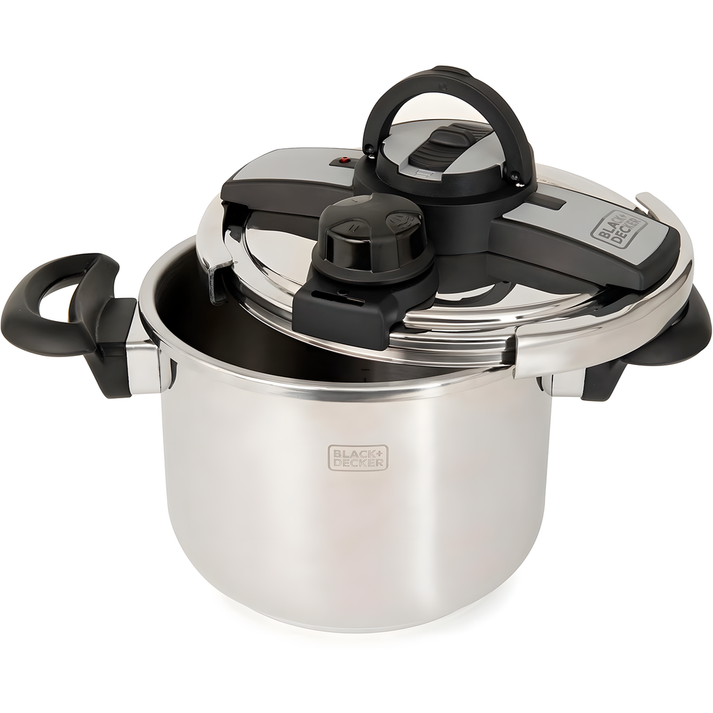 Panela Pressão Black Decker Inox 6L Pro Fechamento Externo
