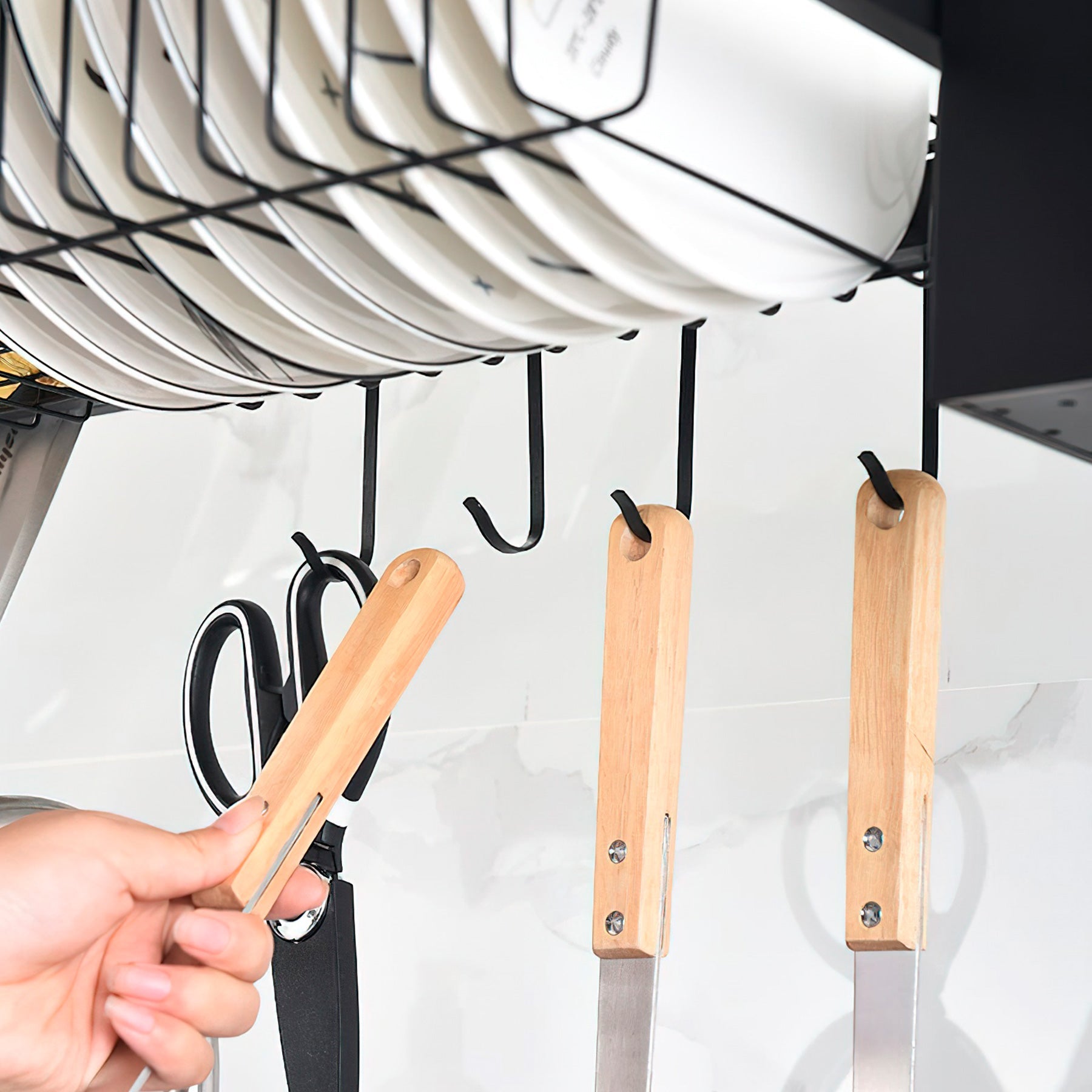 Escorredor de louças Decoteam 2 andares em aço inox Alta Qualidade